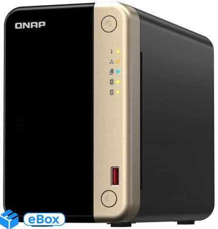 Qnap K-Ts-264-8G2Baynas+2Pcsseagate1Tbhdd (TS2648G+2XST1000VN002) eBox24-8090978 фото