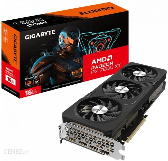Gigabyte Radeon RX 7600 XT GAMING OC 16GB PCI-E GDDR6 (GV-R76XTGAMING OC-16GD) eBox24-8267553 фото