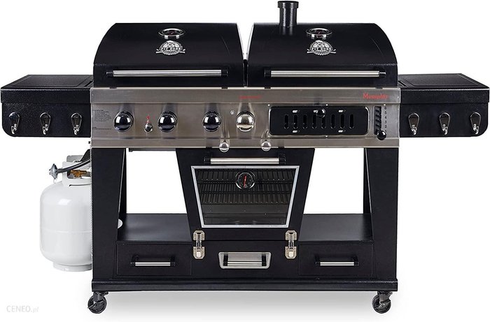 Pit Boss Grill Kombi Memphis Ultimate Combo Węgiel-Gaz Z Komorą Wędzarniczą 10617