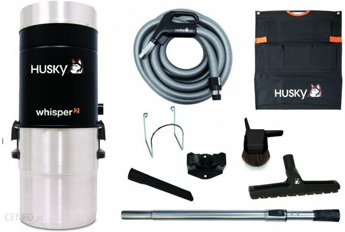 centralny Husky WHISPER2 + zestaw sprzątający Superior