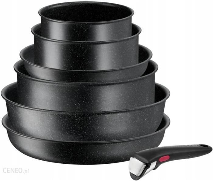 TEFAL INGENIO BLACK STONE 16/18/24/24/28 cm rączka L3998702