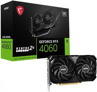 MSI Geforce Rtx 4060 Ventus 2X Oc 8Gb GDDR6 eBox24-8354029 фото