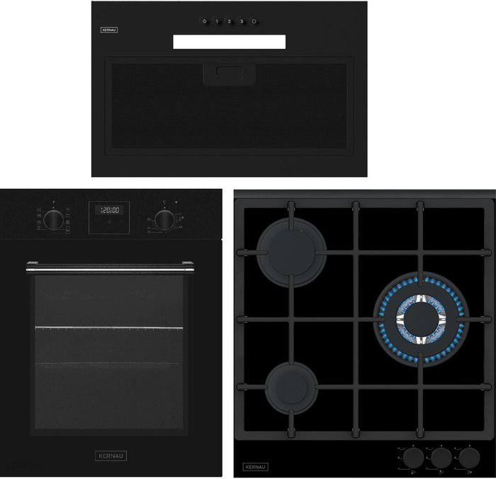 Kernau KBO0946PTB + KGH4346TCIB + KBH0145BGLASS