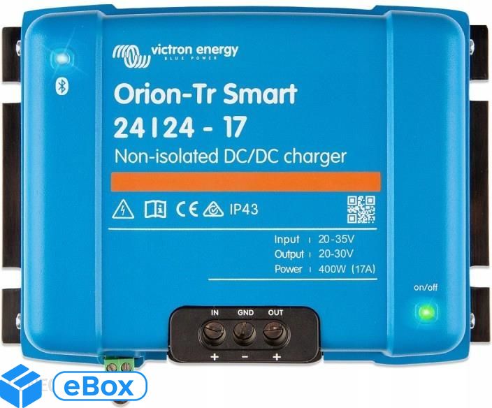 Victron Energy Ładowarka OrionTr Smart 24/24 V 17A DcDc eBox24-8295304 фото