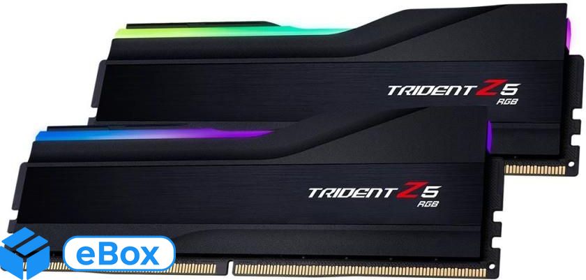 G.Skill TRIDENT Z5 RGB DDR5 96GB (2X48GB) 6400MHZ CL32 XMP3 (F56400J3239F48GX2TZ5RK) eBox24-8084379 фото