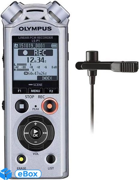 OLYMPUS LS-P1 LAVALIER KIT (+mikrofon krawatowy) dźwięku, dyktofon, mikrofon do aparatów OLYMPUS, OM SYSTEM eBox24-8036405 фото