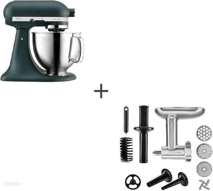 KitchenAid Artisan 5/185 Awokado 5KSM185PSEPP+5KSMMGA