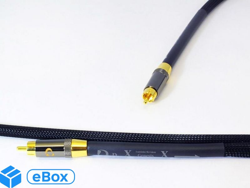 Kabel cyfrowy coaxial RCA S/PDIF - Purist audio design Genesis 1m eBox24-8397940 фото