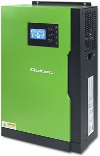 Qoltec Hybrydowy Inwerter Solarny Off-Grid 5,5Kw | 100A 48V Mppt Sinus (53887) eBox24-8081631 фото