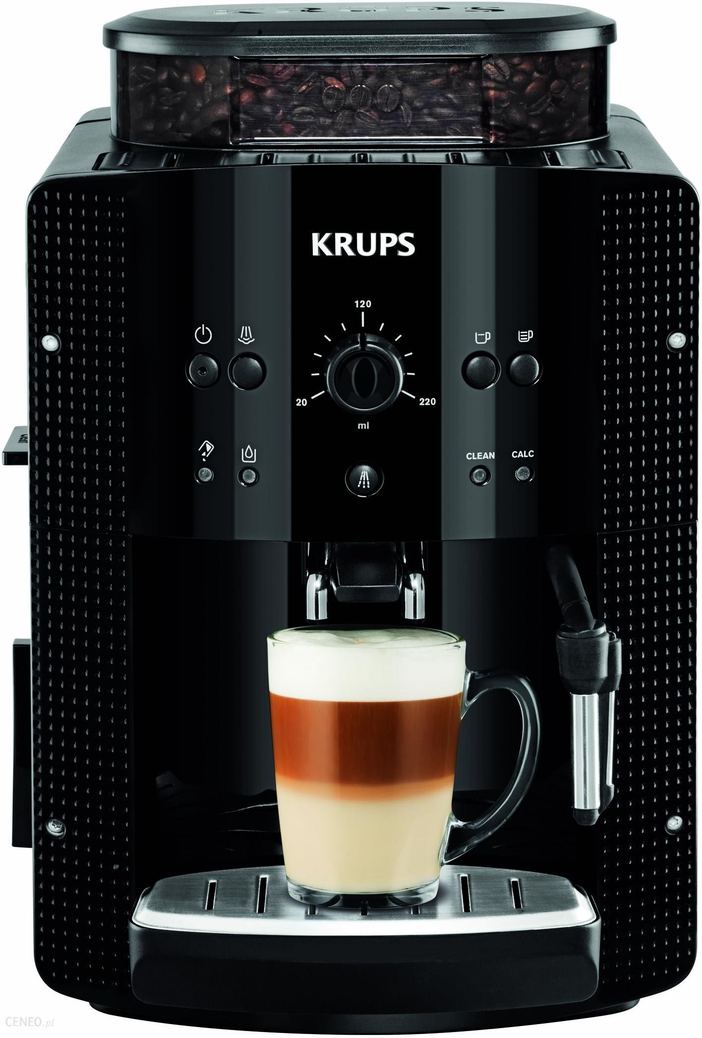 Krups EA 8108 fully automatic Espresso coffee machine black,from
