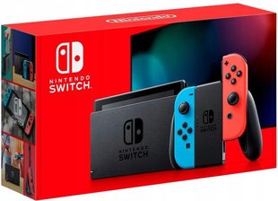 Nintendo SWITCH Neon Red & Blue Joy-Con (2019) eBox24-8030289 фото