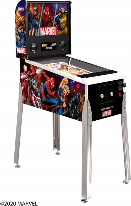 Arcade 1UP MARVEL Pinball Flipper Automat Konsola 10w1