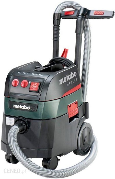 Metabo Asr 35 L Acp 1400W Z Wytrząsaniem Elektromagnetycznym Włącznikiem Automatycznym I Pomiarem Różnicy Ciśnień (602057000)