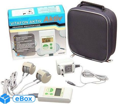 Vitafon Aktiv, Wibroakustyczne Urządzenie Medyczne+ Torba Firmowa eBox24-8236021 фото