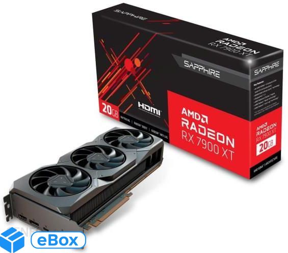 Sapphire Radeon RX 7900 XT Gaming 20GB GDDR6 (213230120G) eBox24-8267521 фото