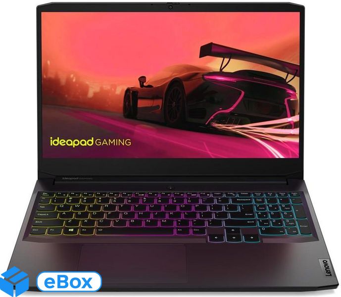 Lenovo IdeaPad Gaming 3 15ACH6 15,6"/Ryzen5/16GB/512GB/NoOS (82K2028DPB) eBox24-8343296 фото