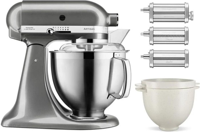 Kitchenaid 5KSM185PSEMS + 5KSM2CB5BGS + 5KSMPRA