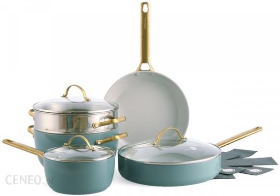 Greenpan Zestaw Garnków I Patelni Padova Skyblue 10 El. (Cc002485001)