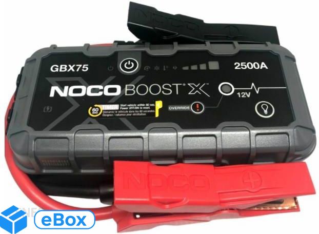 Noco Boost X Jump Starter 2500A 6,5L Diesel Gbx75 eBox24-8295007 фото