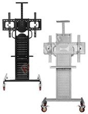 Kraftmann Stojak Wozek 75KG Do Tv LCD Plazmy Led