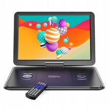 Przenośny odtwarzacz DVD z baterią 15.6" Usb Gry