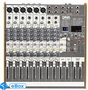 Dna Me-10Fx Mikser Audio - 10 Kanał Usb Bluetooth eBox24-8105209 фото