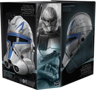 Hasbro Star Wars The Series Clone Captain Rex Electronic Helmet F9176 eBox24-8366034 фото