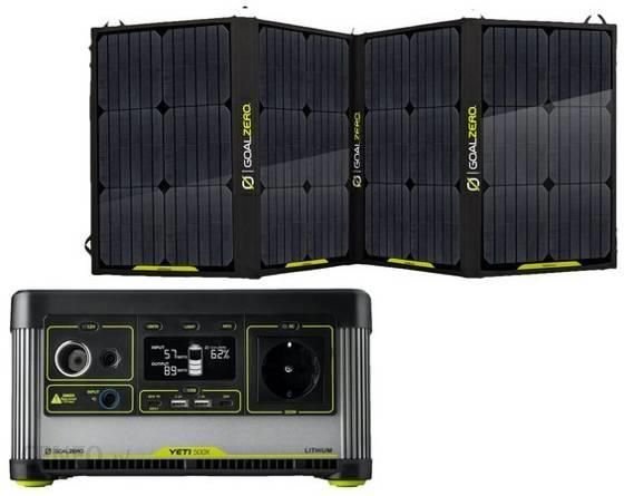 Goal Zero Yeti 500X przenośna stacja zasilania 505Wh + Nomad 100 panel solarny eBox24-8073859 фото