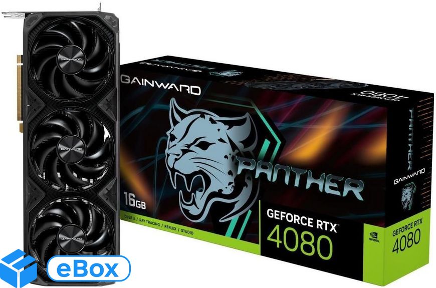 Gainward GeForce RTX 4080 Panther 16GB GDDR6X eBox24-8267509 фото