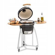 Grill Węglowy Klarstein Ø34,5CM Termometr Półka