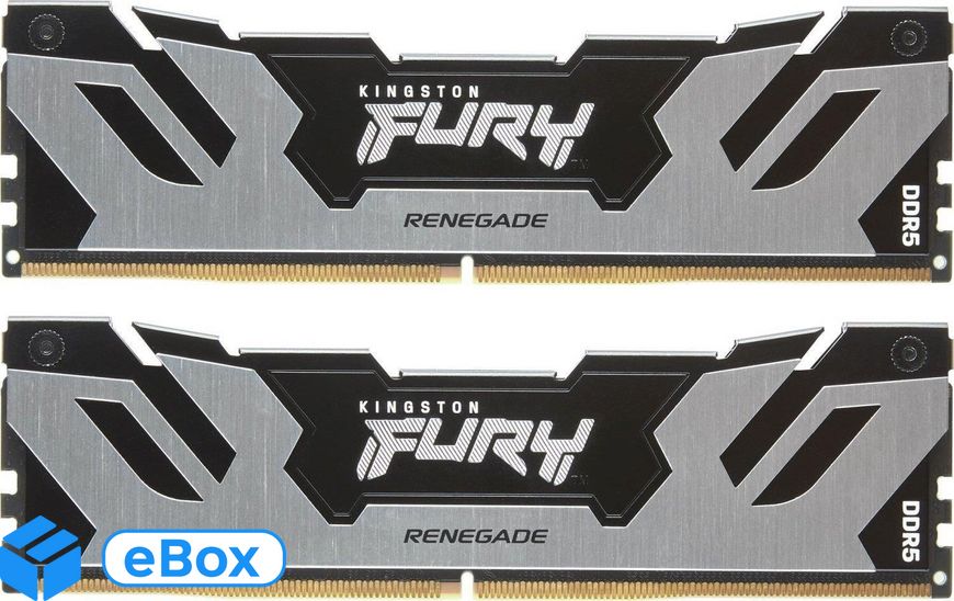 Kingston Fury Renegade, DDR5, 96 GB, 6000MHz, CL32 (KF560C32RSK296) eBox24-8076060 фото
