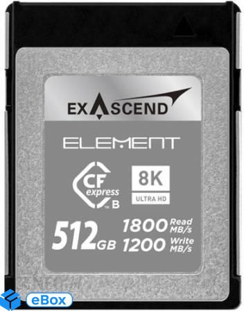 Exascend Karta Pamięci Element Cfexpress B 512Gb eBox24-8072111 фото