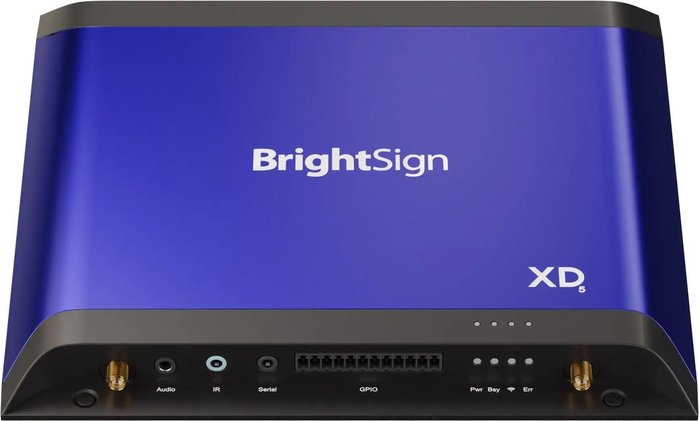 BrightSign XD1035 Standard I/O 4K Player | Odtwarzacz reklamowy Digital Signage 4K 60p, HTML i JavaScript, PoE+ eBox24-8279611 фото