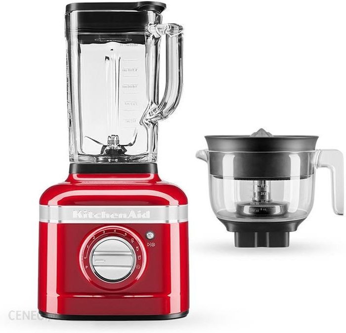 KitchenAid K400 + Wyciskacz 5KSB4054ECA Czerwony Karmelek