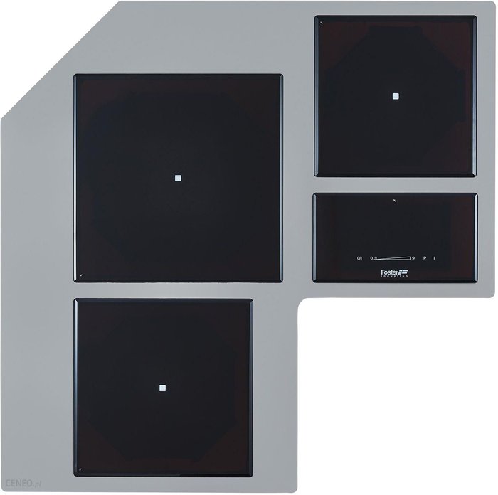 Foster Castone Induction Corner Hob 3Z Blk 7438000