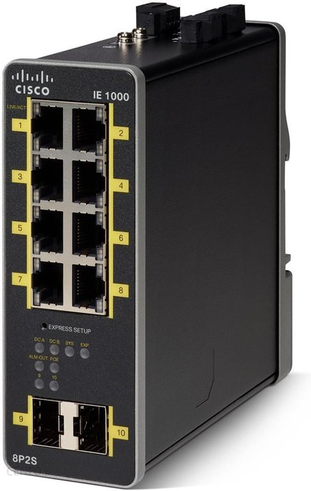 Cisco Switch IE-1000-8P2S-LM (IE10008P2SLM) eBox24-8082262 фото