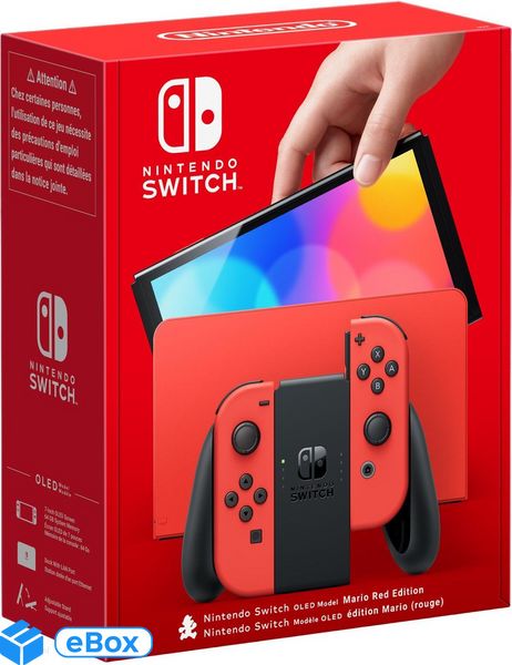 Nintendo Switch OLED Mario Red Edition eBox24-8279862 фото