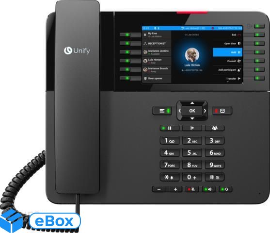 OpenScape Desk Phone CP710 HFA G2 Telefon systemowy IP eBox24-8055112 фото