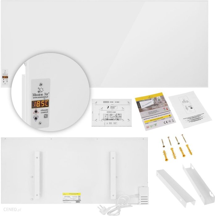 Mission Air Grzejniki Na Podczerwień Ir 1000 W (PANELIR1000W)