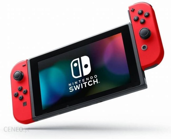 Nintendo Switch Red + Super Mario Odyssey