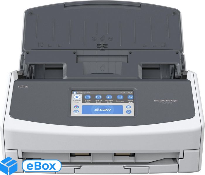 Fujitsu ScanSnap iX1600 - 216 x 360 mm 600 DPI 40 ppm ADF + Manual feed scanner Black White TFT (PA03770B401) eBox24-8066464 фото