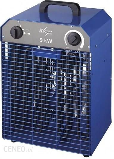 Blue Electric Fan heater 9 kW 400V