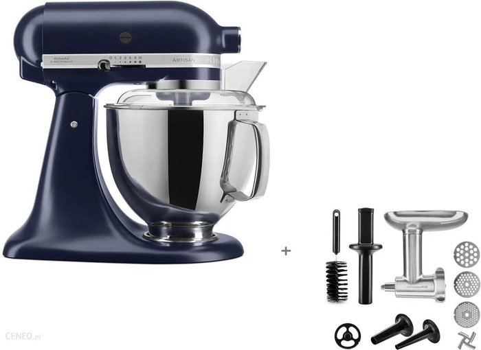 KitchenAid Artisan 5/175 Atramentowy 5KSM175PSEIB+5KSMMGA