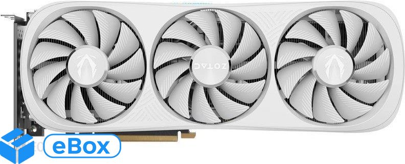 Zotac GeForce RTX 4070 Ti SUPER Trinity OC White Edition 16GB GDDR eBox24-8267515 фото