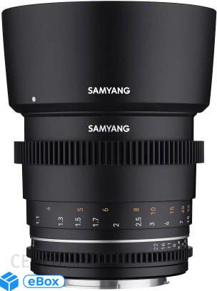 Samyang 85mm T1.5 VDSLR MK2 Canon RF eBox24-8029416 фото