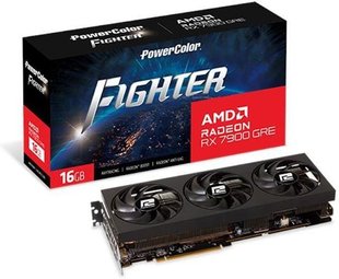 Powercolor Radeon RX 7900 GRE Fighter OC 16GB GDDR6 (RX7900GRE16GFOC) eBox24-8354041 фото