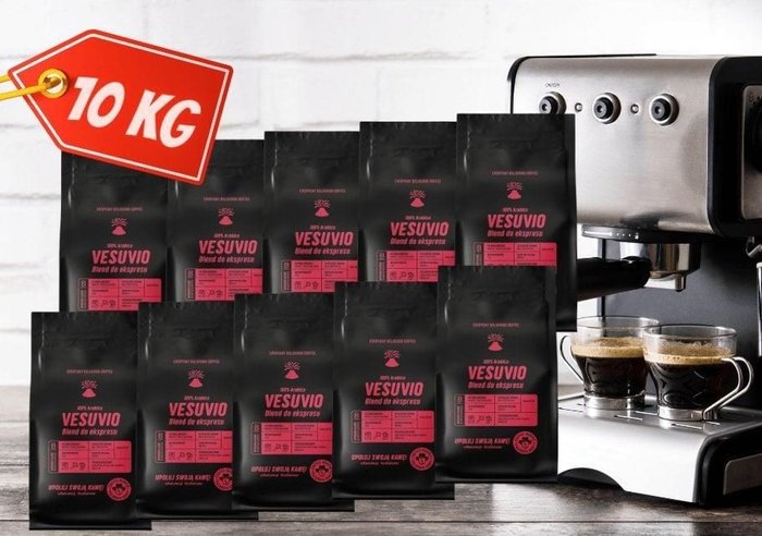 Coffee Hunter Zestaw Vesuvio 10 x 1kg eBox24-8280466 фото