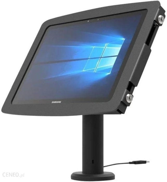 Compulocks Space Rise Surface Pro 7 / Galaxy TabPro S Counter Top Kiosk Black (TCDP01912SGEB)