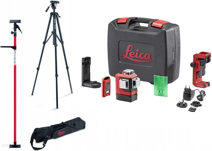 Leica Geosystems Zielony Laser 3-Płaszczyznowy Leica Lino L6G + Statyw, Tyczka 9129711 eBox24-8137572 фото