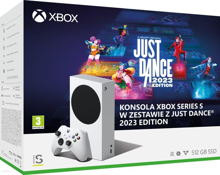 Microsoft Xbox Series S + Just Dance 2023